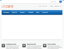 Tablet Screenshot of litecrete.com
